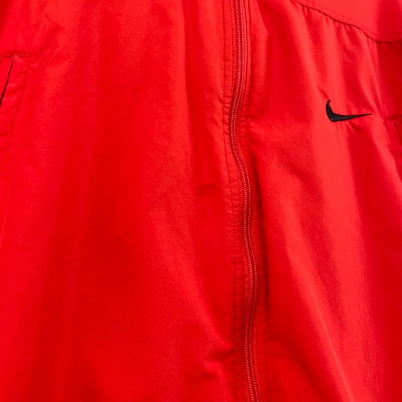 Vintage 90’s Nike White Tag Lightweight Jacket Red and Black Men’s Size Large - Picture 2 of 16